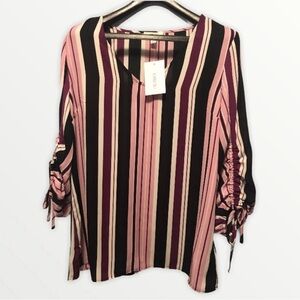 NWT stripped blouse